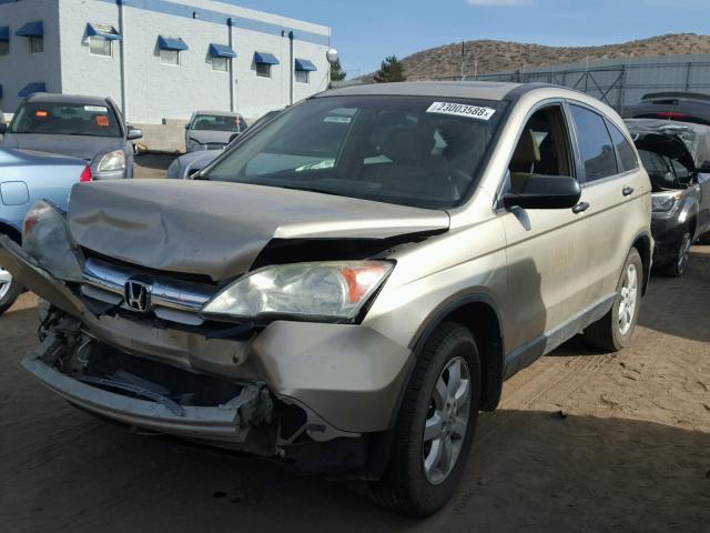 5J6RE48598L037620 - 2008 HONDA CR-V EX GOLD photo 2