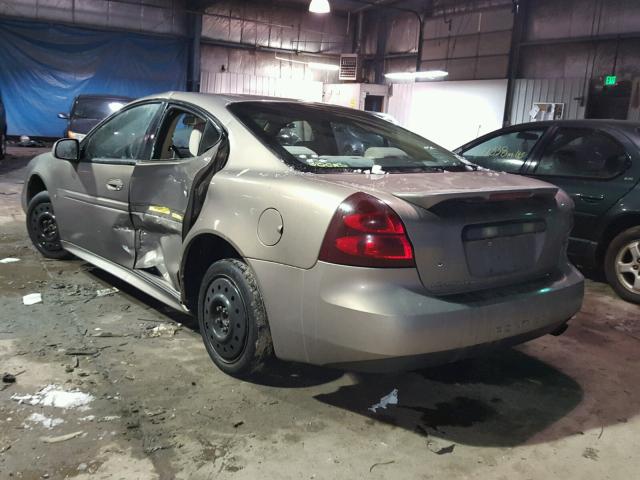 2G2WP552271228341 - 2007 PONTIAC GRAND PRIX GOLD photo 3