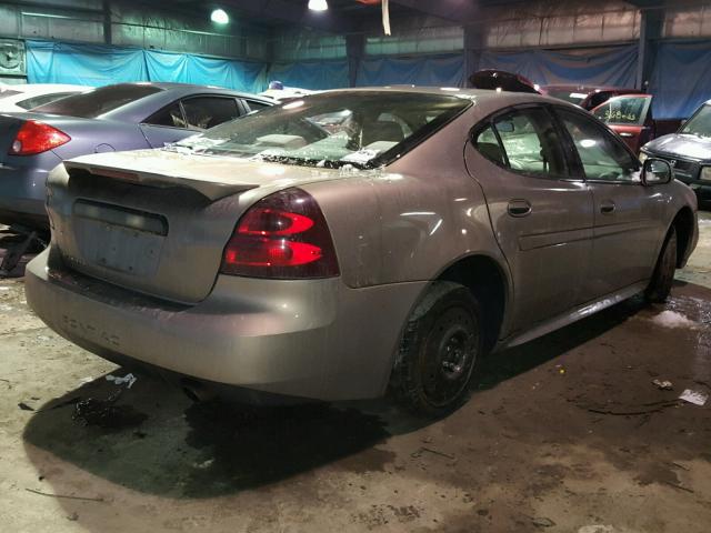 2G2WP552271228341 - 2007 PONTIAC GRAND PRIX GOLD photo 4