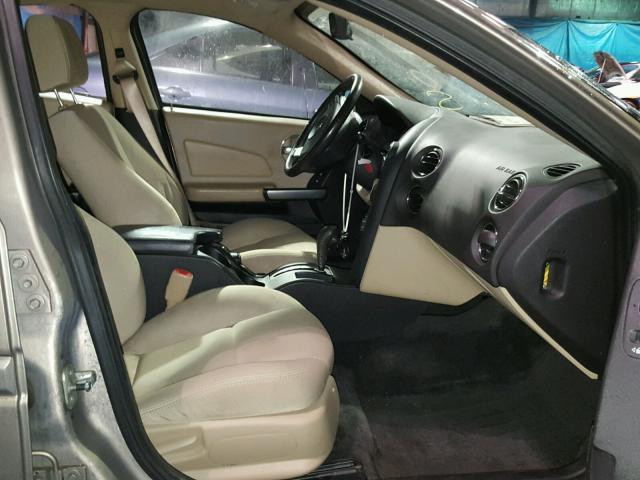 2G2WP552271228341 - 2007 PONTIAC GRAND PRIX GOLD photo 5