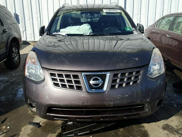 JN8AS58V78W143956 - 2008 NISSAN ROGUE S PURPLE photo 9