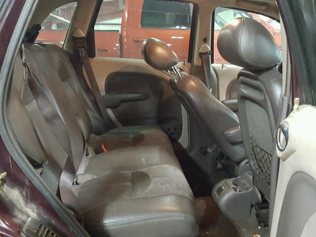 3C8FY4BB81T539509 - 2001 CHRYSLER PT CRUISER MAROON photo 6