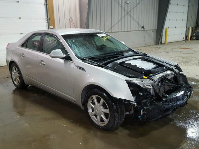 1G6DM577080117176 - 2008 CADILLAC CTS SILVER photo 1