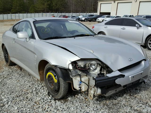 KMHHN65F96U221484 - 2006 HYUNDAI TIBURON GT SILVER photo 1