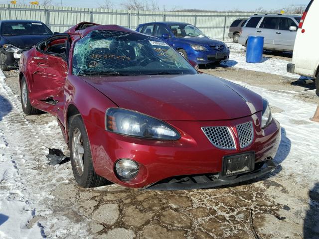 2G2WS522341375377 - 2004 PONTIAC GRAND PRIX MAROON photo 1