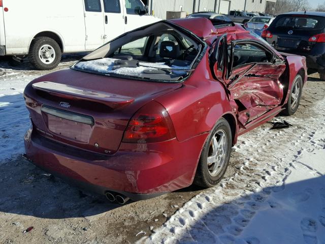 2G2WS522341375377 - 2004 PONTIAC GRAND PRIX MAROON photo 4