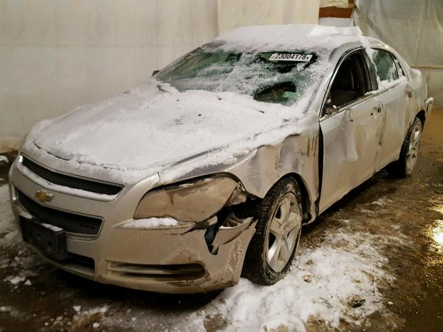1G1ZB5E15BF211879 - 2011 CHEVROLET MALIBU LS SILVER photo 2