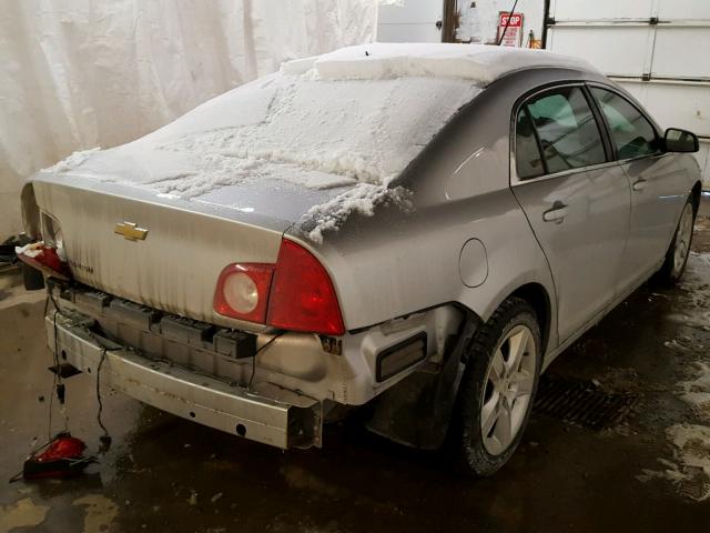 1G1ZB5E15BF211879 - 2011 CHEVROLET MALIBU LS SILVER photo 4