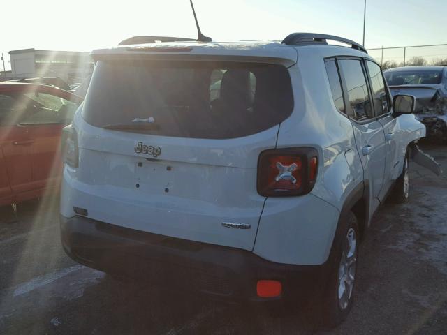 ZACCJABTXFPB49073 - 2015 JEEP RENEGADE L WHITE photo 4