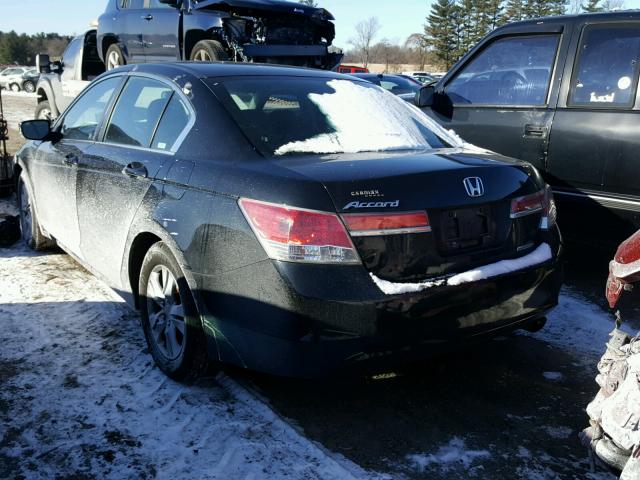 1HGCP2F61CA113746 - 2012 HONDA ACCORD SE BLACK photo 3