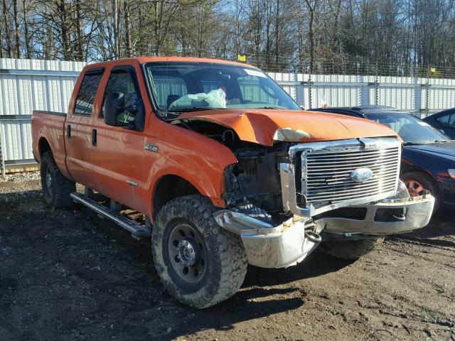 1FTSW21P76EC63029 - 2006 FORD F250 SUPER ORANGE photo 1