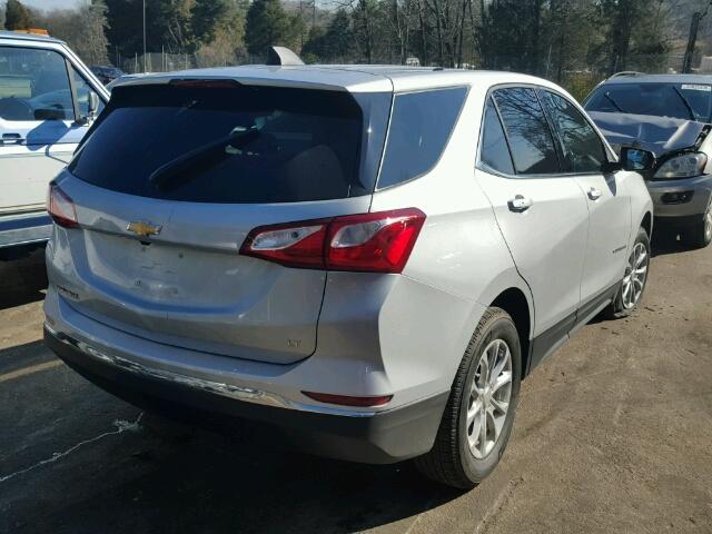 3GNAXJEV5JL113612 - 2018 CHEVROLET EQUINOX LT SILVER photo 4