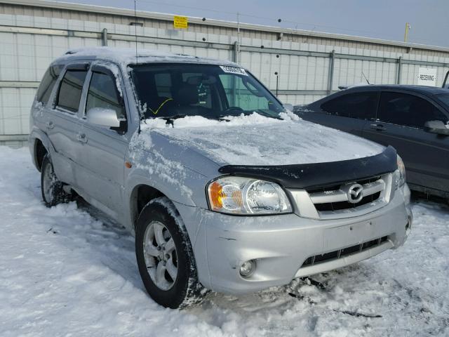 4F2CZ96165KM16475 - 2005 MAZDA TRIBUTE S SILVER photo 1