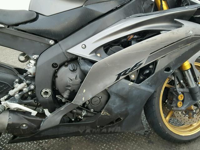 JYARJ16Y1FA009697 - 2015 YAMAHA YZFR6 C CHARCOAL photo 7