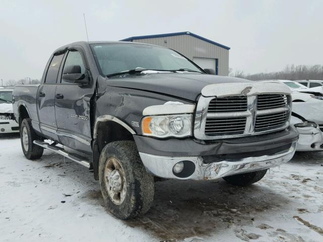 3D7KU28D54G162505 - 2004 DODGE RAM 2500 S GRAY photo 1