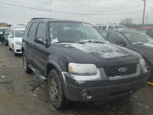 1FMYU03125KD40950 - 2005 FORD ESCAPE XLT BLACK photo 1