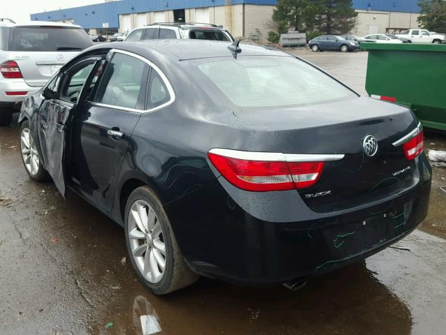 1G4PP5SK7D4114318 - 2013 BUICK VERANO BLACK photo 3