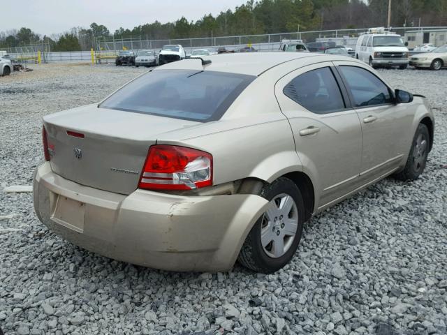 1B3LC46D29N515671 - 2009 DODGE AVENGER SE BROWN photo 4