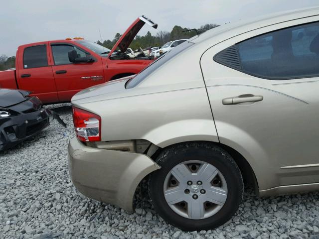 1B3LC46D29N515671 - 2009 DODGE AVENGER SE BROWN photo 9