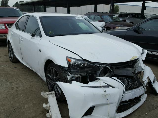 JTHBF1D28F5061292 - 2015 LEXUS IS 250 WHITE photo 1