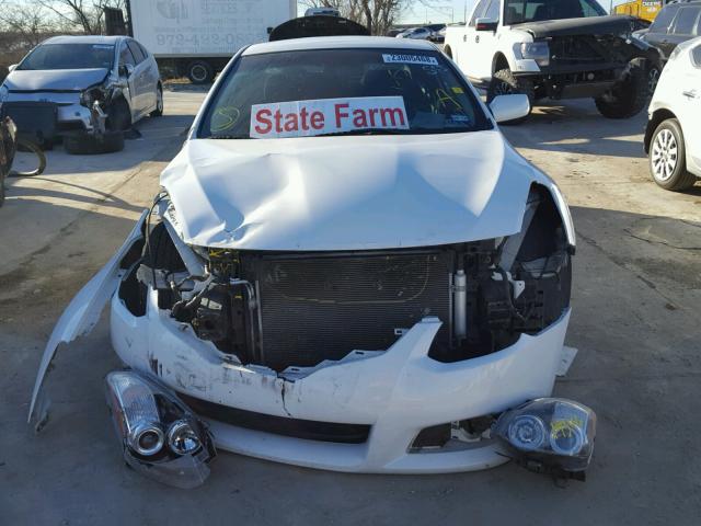 1N4AL2EP6CC229868 - 2012 NISSAN ALTIMA S WHITE photo 9