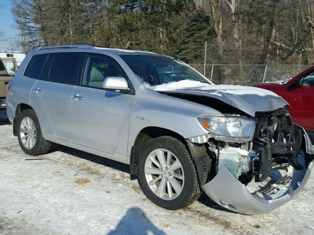 JTEEW44A892030696 - 2009 TOYOTA HIGHLANDER SILVER photo 1