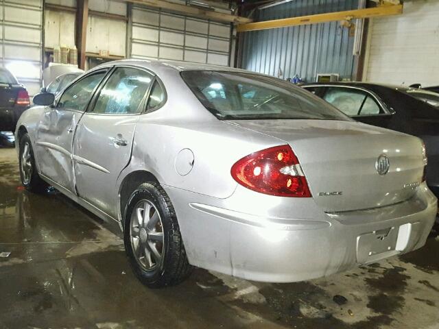 2G4WD552X71155199 - 2007 BUICK LACROSSE C SILVER photo 3