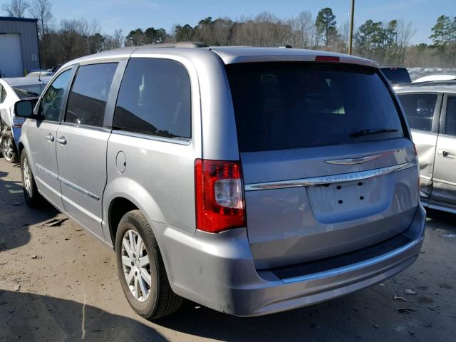 2C4RC1BG0DR714981 - 2013 CHRYSLER TOWN & COU SILVER photo 3