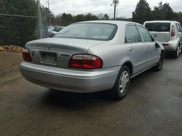 1YVGF22C9Y5116158 - 2000 MAZDA 626 ES SILVER photo 4