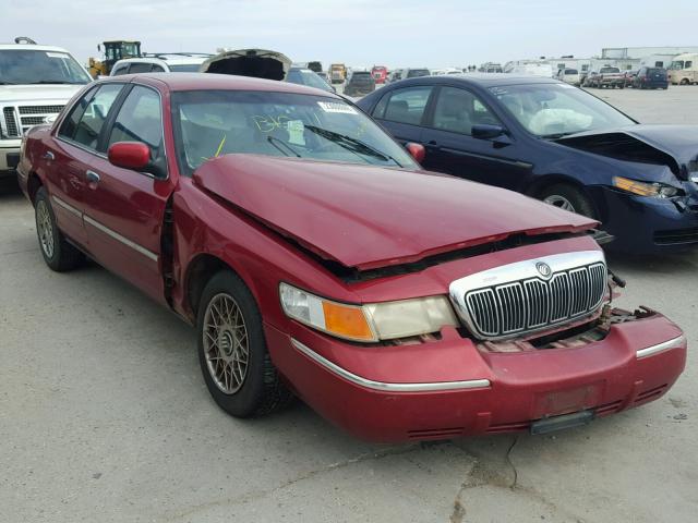 2MEFM74W6YX646466 - 2000 MERCURY GRAND MARQ BURGUNDY photo 1