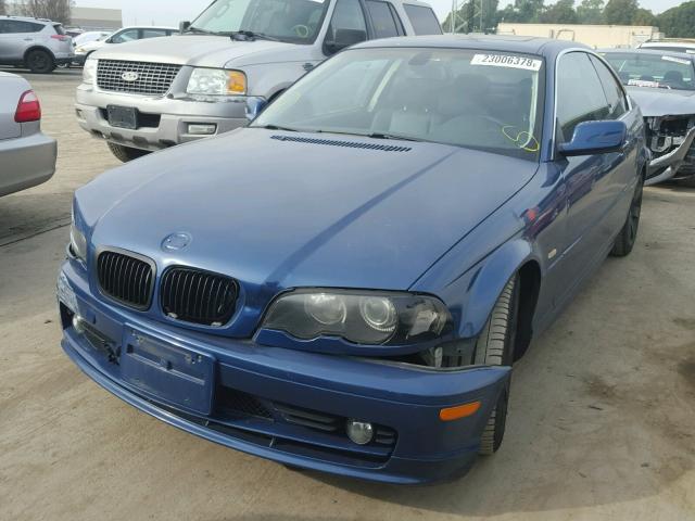 WBABN334X3PG61086 - 2003 BMW 325 CI BLUE photo 2