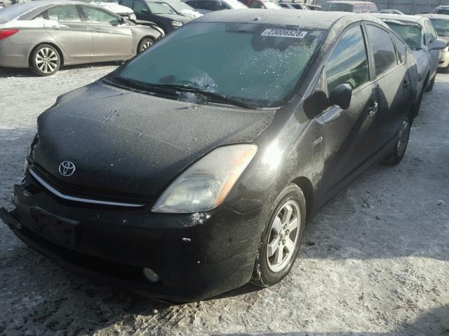 JTDKB20U163186611 - 2006 TOYOTA PRIUS BLACK photo 2