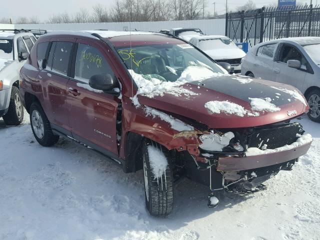 1C4NJCBA2ED602277 - 2014 JEEP COMPASS SP RED photo 1