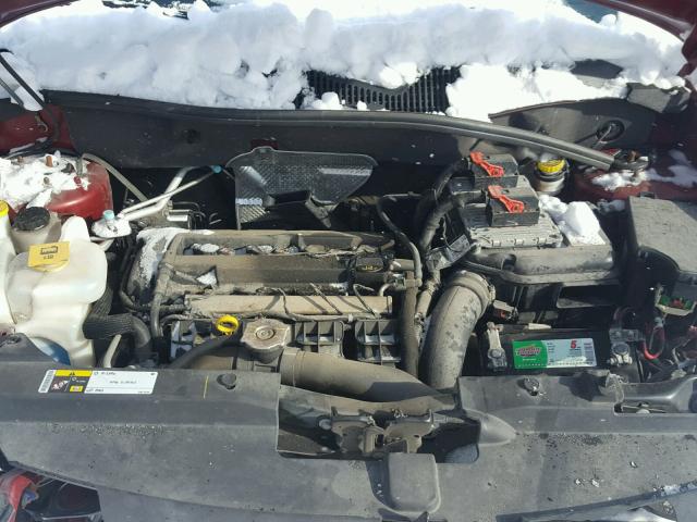 1C4NJCBA2ED602277 - 2014 JEEP COMPASS SP RED photo 7