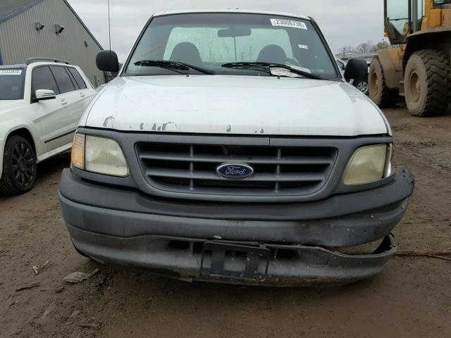 3FTRF17252MA11448 - 2002 FORD F150 WHITE photo 10