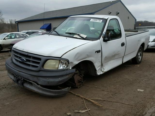 3FTRF17252MA11448 - 2002 FORD F150 WHITE photo 2