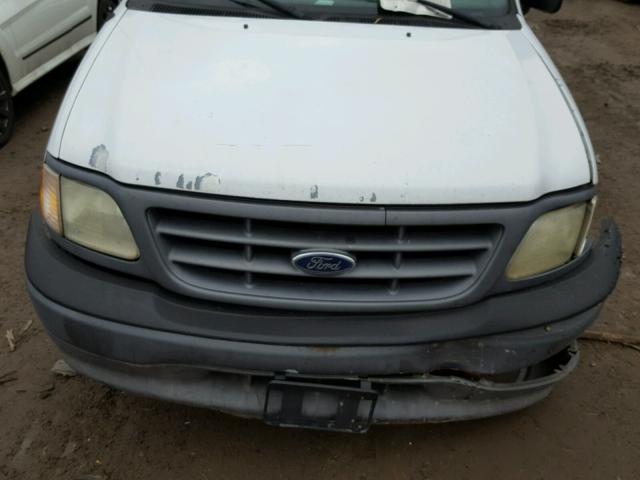 3FTRF17252MA11448 - 2002 FORD F150 WHITE photo 7