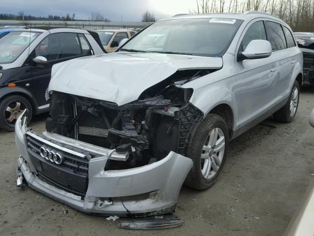 WA1BY74L18D031979 - 2008 AUDI Q7 3.6 QUA GRAY photo 2