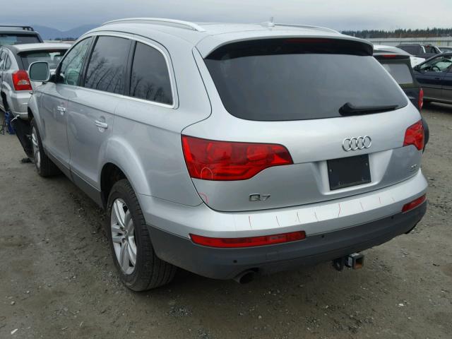 WA1BY74L18D031979 - 2008 AUDI Q7 3.6 QUA GRAY photo 3