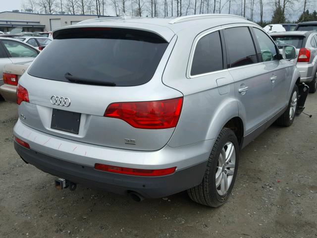 WA1BY74L18D031979 - 2008 AUDI Q7 3.6 QUA GRAY photo 4