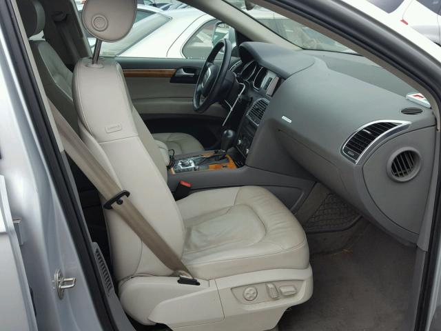 WA1BY74L18D031979 - 2008 AUDI Q7 3.6 QUA GRAY photo 5