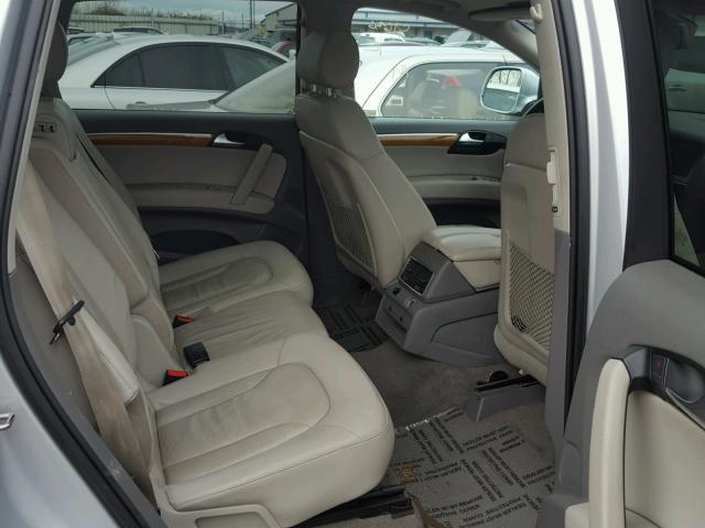 WA1BY74L18D031979 - 2008 AUDI Q7 3.6 QUA GRAY photo 6