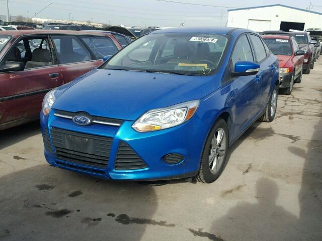 1FADP3F2XDL295495 - 2013 FORD FOCUS SE BLUE photo 2