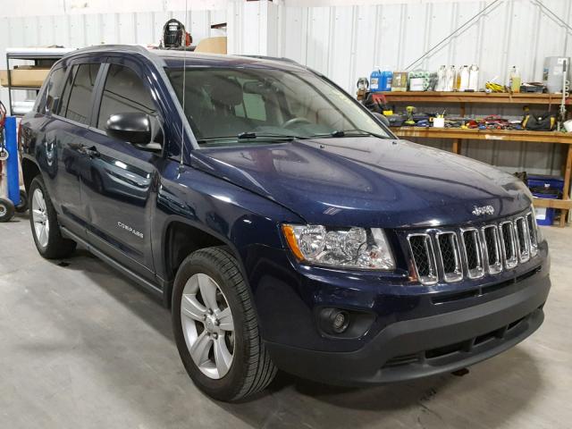 1C4NJCBA7CD657434 - 2012 JEEP COMPASS SP BLUE photo 1