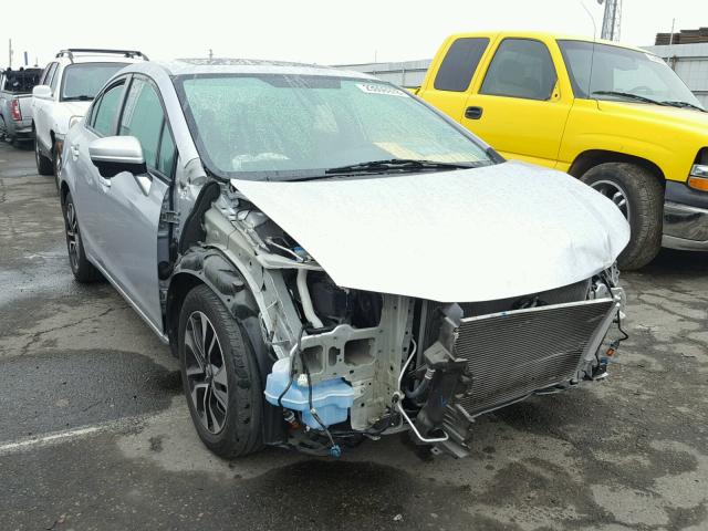 19XFB2F8XEE230785 - 2014 HONDA CIVIC EX ვერცხლისფერი ფოტო 1