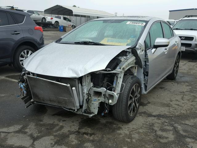 19XFB2F8XEE230785 - 2014 HONDA CIVIC EX ვერცხლისფერი ფოტო 2