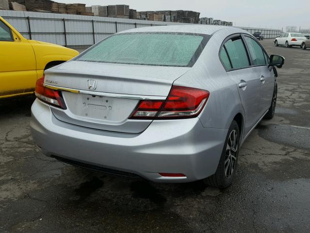 19XFB2F8XEE230785 - 2014 HONDA CIVIC EX ვერცხლისფერი ფოტო 4