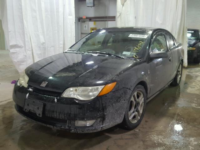 1G8AV12FX3Z197573 - 2003 SATURN ION LEVEL BLACK photo 2