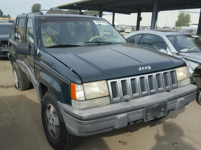 1J4GZ58S3RC212906 - 1994 JEEP GRAND CHER GREEN photo 1