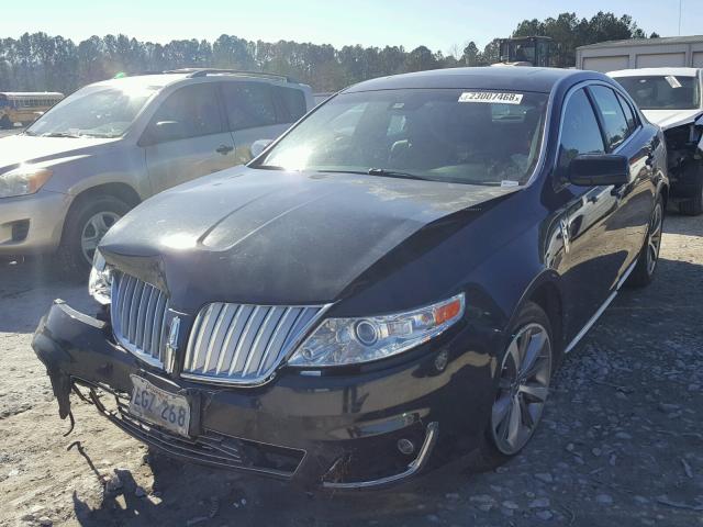 1LNHM94R79G603595 - 2009 LINCOLN MKS BLACK photo 2